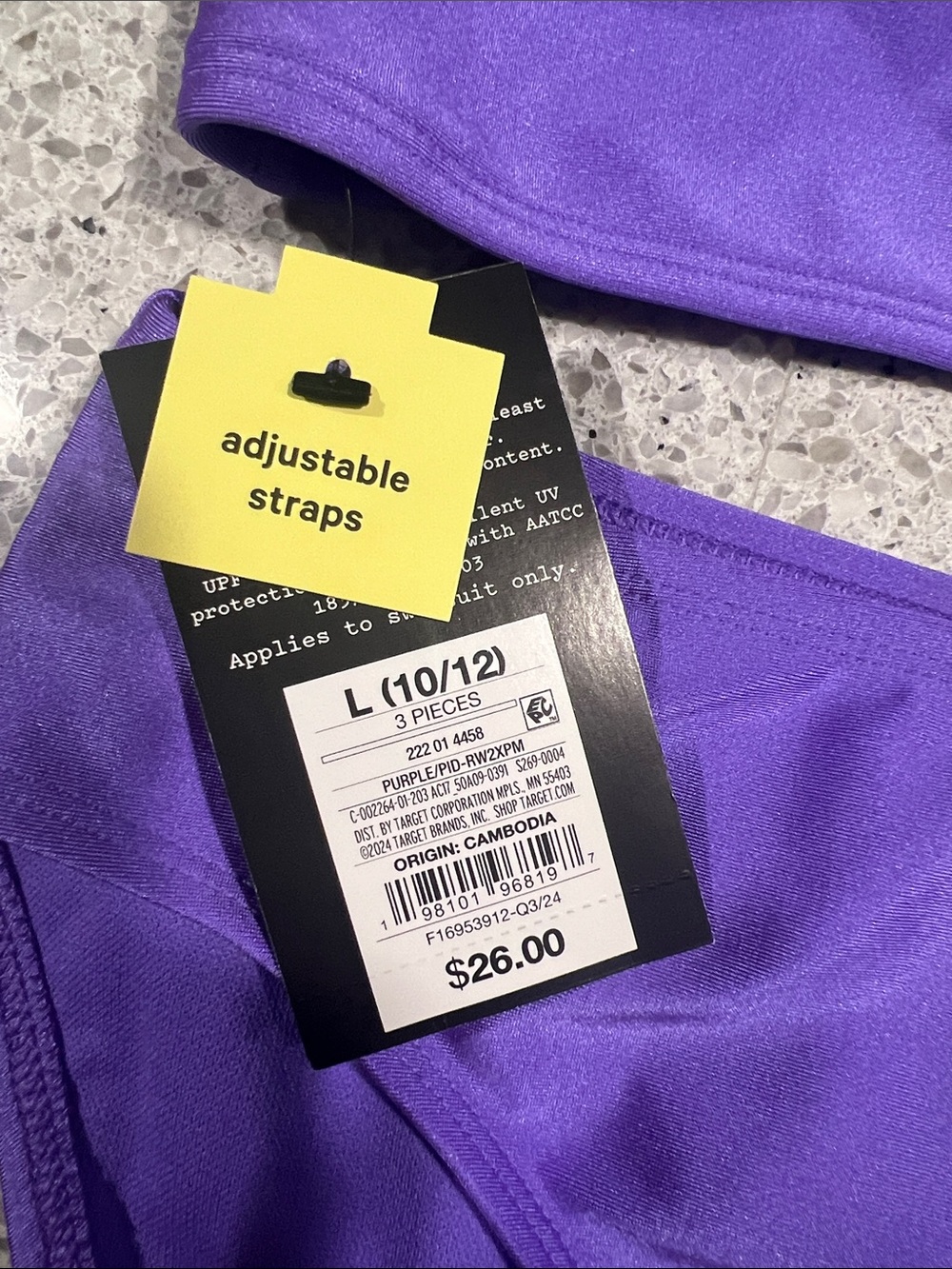 Target Purple 3-Piece Intimates & Lounge Set - Picture 2 of 4
